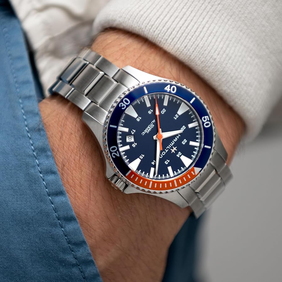 Amazon.com: Hamilton Watch Khaki Navy Scuba Auto | Swiss